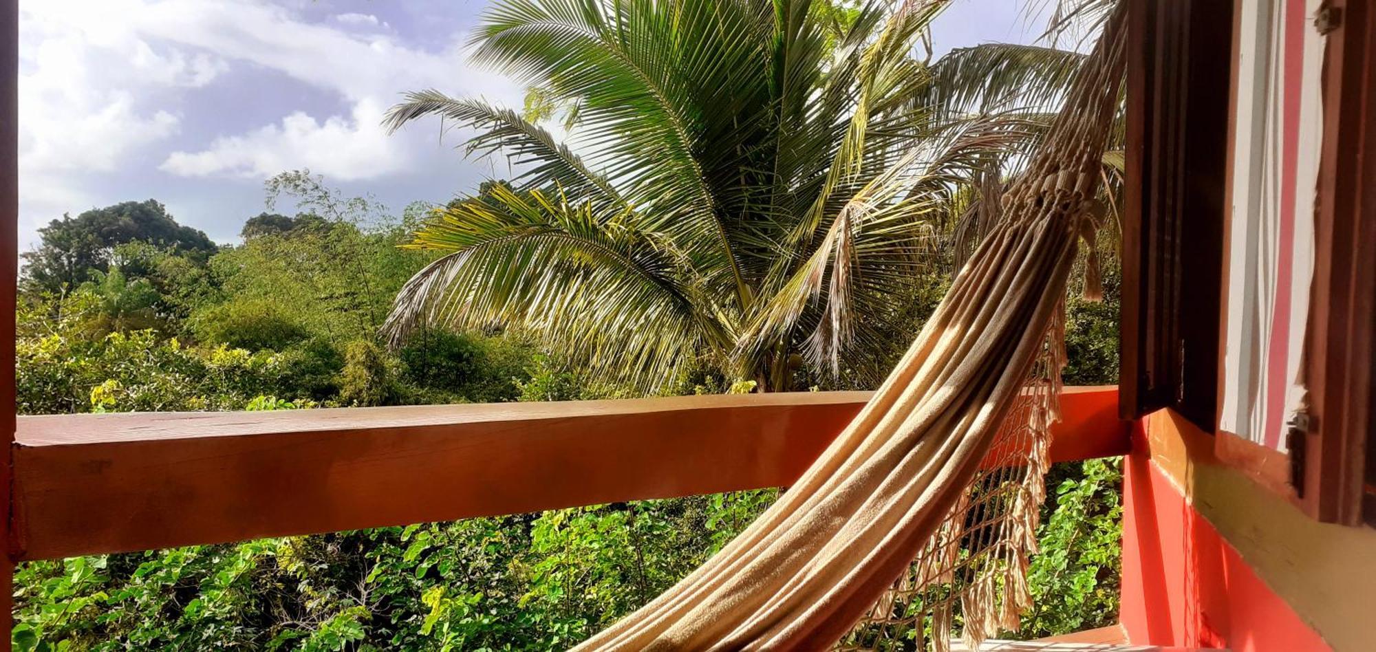 Novos Baianos Hostel E Pousada Porto Seguro Exteriör bild Hammock in the Caribbean